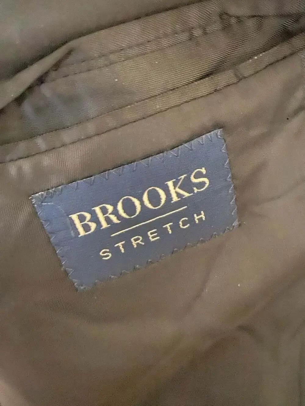Brooks Brothers Stretch Wool Blend Blazer Jacket Size 43L